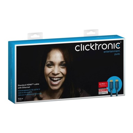 ClickTronic Casual Series HDMI-kabel med Ethernet 15m